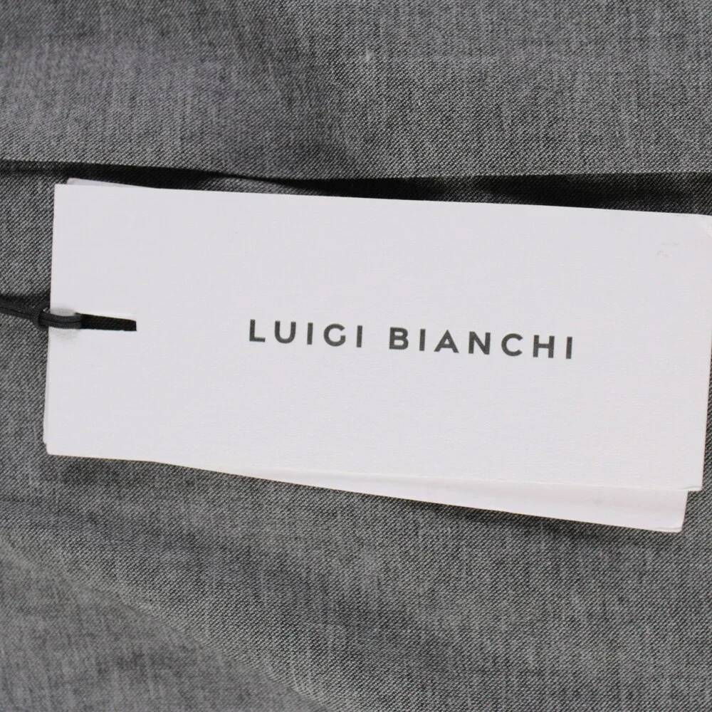 Luigi Bianchi Sartoria NWT Wool Sport Coat / Jacket Size 52R (42R US) In Blue